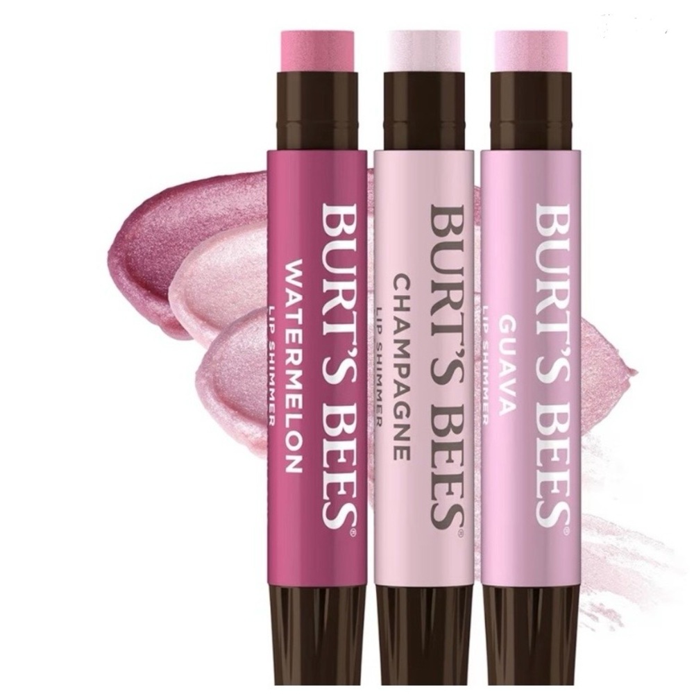 Burt's Bees Lip Shimmer Trio | Clean Ingredients Give You a Fresh Look - Picture 4 of 11